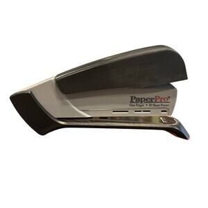 Paper Pro The Prodigy One Finger 20 Sheet Power Manual Stapler Black Jam Free